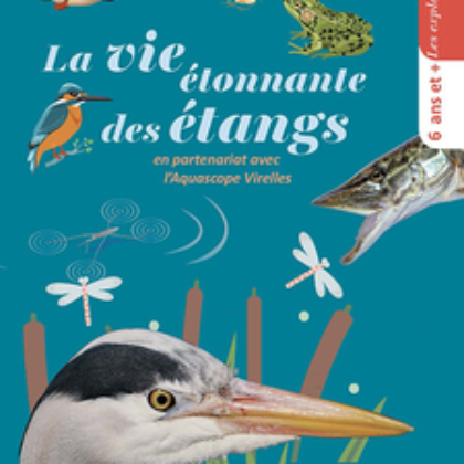 Observons et découvrons ! Usages anciens et actuels des étangs, chaîne alimentaire, différence entre lac et étang… Une foule d’informations dans un ouvrage de 48 pages richement illustré pour découvrir et comprendre le sujet abordé de façon pratique et ludique!