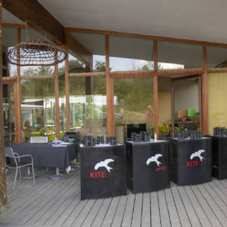 stands de paires de jumelles