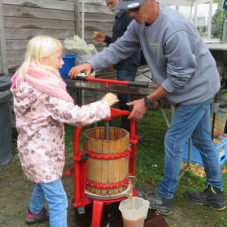 Extraction du jus de pomme